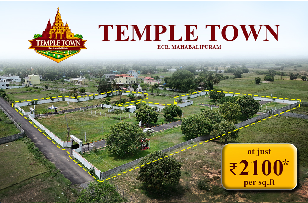 Temple Town Plots Banner